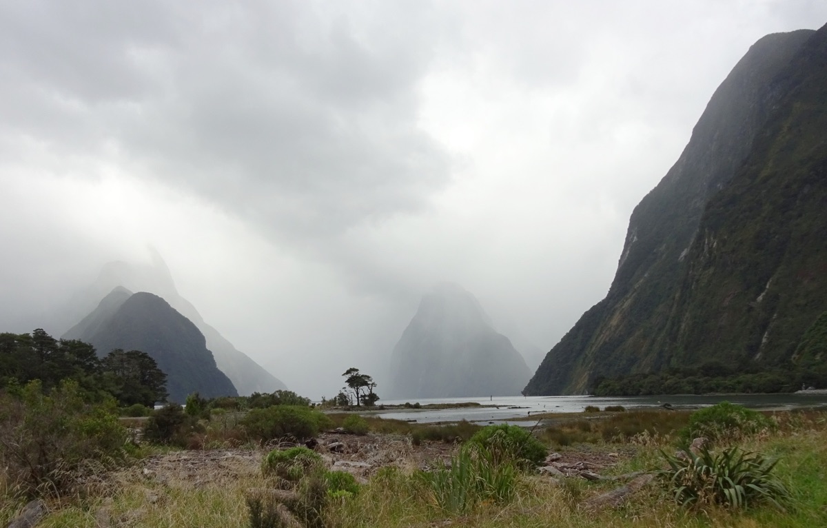 Mitre Peak at Milford Sound